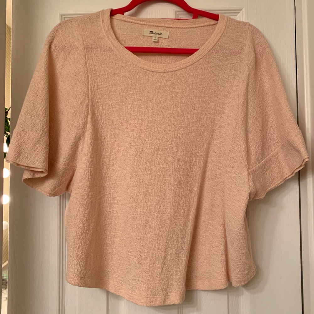 Light pink madewell top (never worn)